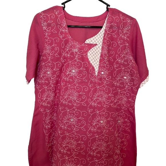 Pink Indian 3 Piece Salwar Kameez/ Punjabi - Picture 2 of 13